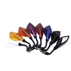 1 Pair Universal Motorcycle Rearview Mirror Replacement Parts Scooter - VirtuousWares.Store