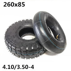 10.4 Inch Tires 4.10/3.50-4 Inner And Outer Tires Three-wheeled - VirtuousWares.Store