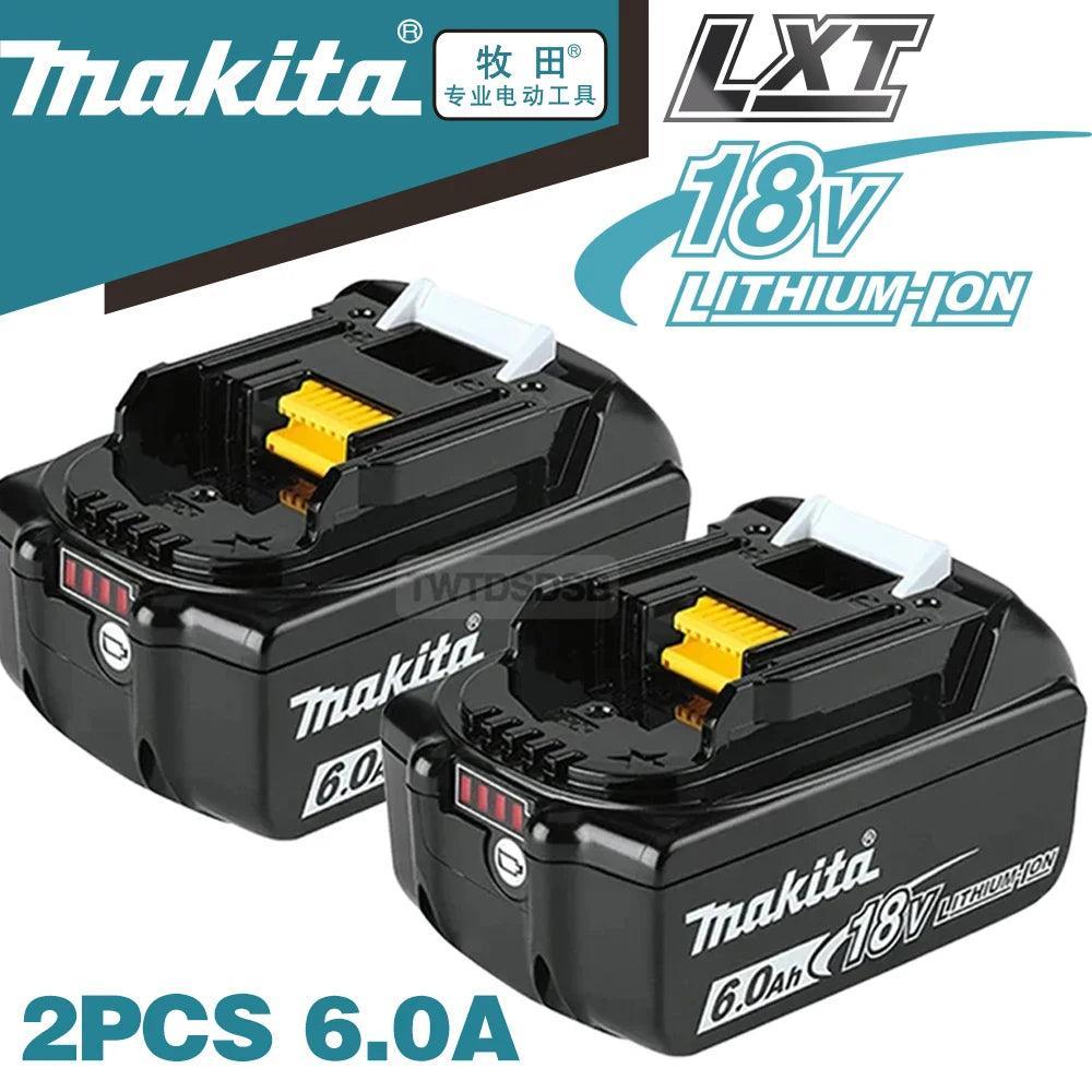 100% Original Makita 6Ah/5Ah/3Ah for Makita 18V Battery BL1830B BL1850B BL1850 BL1840 BL1860 BL1815 Replacement Lithium Battery - VirtuousWares.Store