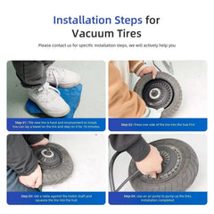 10Inch 60/70-7 Tubeless Tire For Xiaomi 4 Pro Electric Scooter - VirtuousWares.Store