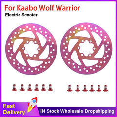 145mm 6 Hole Disc Brake Pads Accessories for Kaabo Wolf Warrior - VirtuousWares.Store