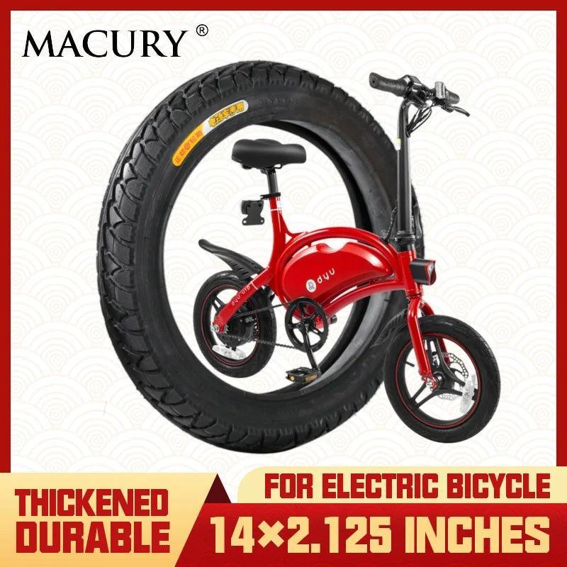 14x2.125 Inch Pneumatic Tire Inner Tube Inflatable Tyre City Road - VirtuousWares.Store