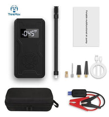2 in 1 Portable Electric Tire Inflator Pump Power Bank Car Air - VirtuousWares.Store