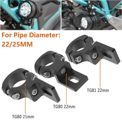 22/25MM Mount Bracket For Motorcycle Bumper Modified Headlight Stand - VirtuousWares.Store