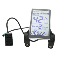 24V 36V 48V 60V Universal Electric Bike LCD Meter 5 Pin E-Scooter M5 LCD Panel Screen for 31.8 22.2mm Electric Bikes - VirtuousWares.Store