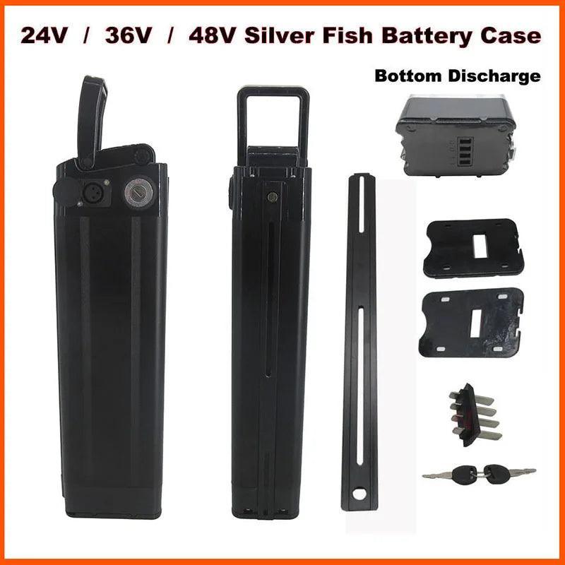 24V 36V 48V Electric E Bike Bicycle 7S 10S 13S 18650 Battery Box Case - VirtuousWares.Store