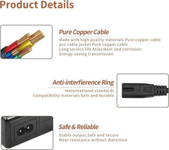 29.4V 2A Battery Charger for 25.2V 25.9V 24V Battery, Input 100-240V - VirtuousWares.Store