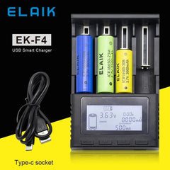 3.7V 2000mah 18650 Battery ELAIK 20M ICR18650 10A Lithium Ion Battery - VirtuousWares.Store