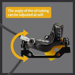 4 Piston E-bike Hydraulic Disc Brake Scooter Control Shifter Cut Power - VirtuousWares.Store