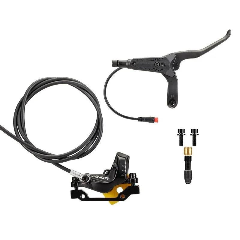 4 Piston E-bike Hydraulic Disc Brake Scooter Control Shifter Cut Power - VirtuousWares.Store