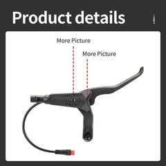 4 Piston E-bike Hydraulic Disc Brake Scooter Control Shifter Cut Power - VirtuousWares.Store