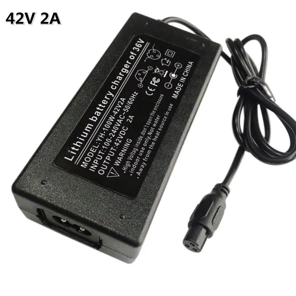 42V 2A Universal Lithium Battery Charger For 36V Hoverboard - VirtuousWares.Store