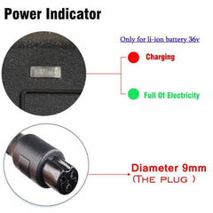 42V 2A Universal Lithium Battery Charger For 36V Hoverboard - VirtuousWares.Store