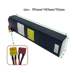 48V 21AH Rechargeable Lithium Battery pack 13S6P 1008Wh Built in BMS - VirtuousWares.Store