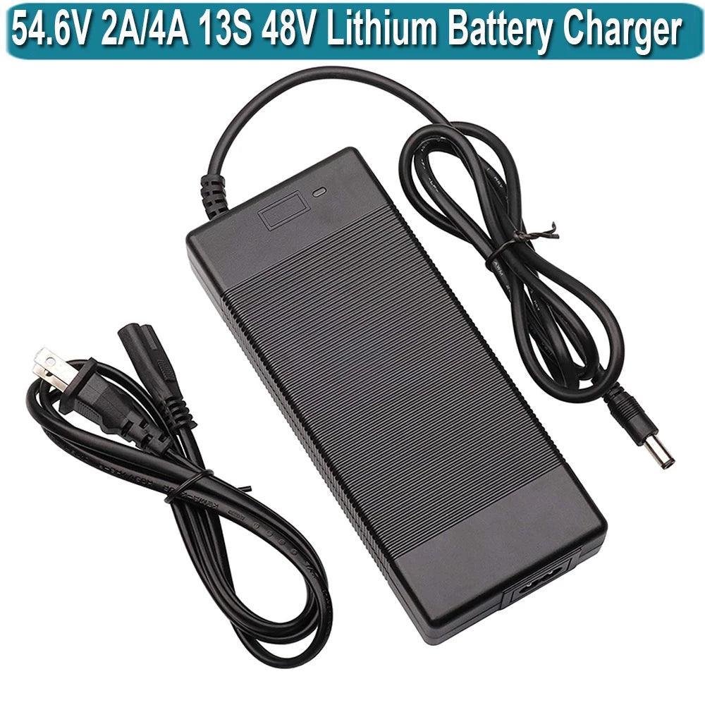 54.6V 2A Electric Scooter Charger, Replacement Power Supply Adapter - VirtuousWares.Store