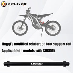 6065 CNC Electric Motorcycle Retrofitting Upgrading Foot Pegs Support - VirtuousWares.Store