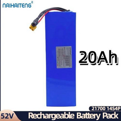 52V 20Ah 21700 14S4P Li-ion Rechargeable Battery Pack For Modified