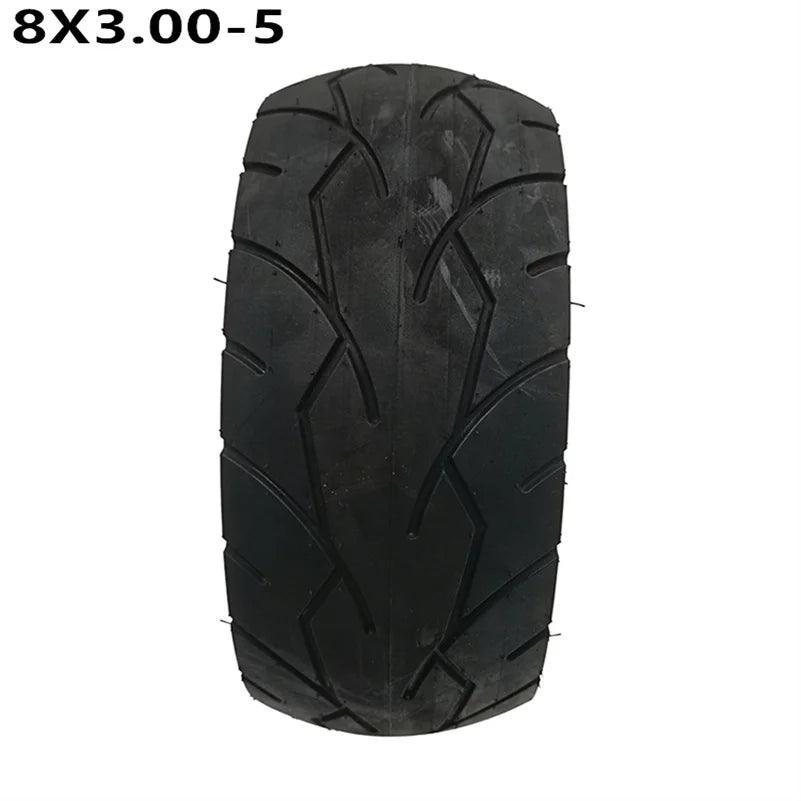 8 Inch x3.00-5 Vacuum Tire Tires for Kaabo Mantis Electric Scooter - VirtuousWares.Store