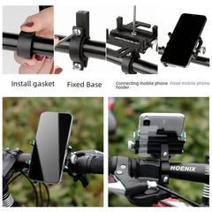Aluminum Alloy Bicycle Rack For Electric Bikes Motorcycles Scooters - VirtuousWares.Store