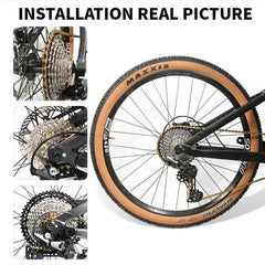 BUCKLOS Bicycle Flywheel 8/9/10/11/12 Speed Bike Cassette - VirtuousWares.Store