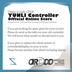 CC1 60V45A 5600W ORDOOspeed Brushless FOC Sinewave Controller YUNLI - VirtuousWares.Store