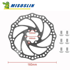 Kickscooter 160MM Rear Wheel Brake Disk With Screws Electric Scooter