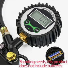 Digital LCD Display Inflation Monitoring Manometer Car EU Tire Air - VirtuousWares.Store