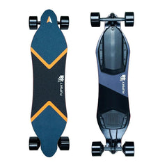 E-Skateboard Electric Skateboard Dual Hub Motor Longboard with Battery - VirtuousWares.Store