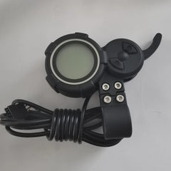 Electric Scooter 5pin/6pin 60V Finger Throttle LCD Display QSS4 LH100 - VirtuousWares.Store