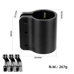 Electric Scooter Reinforced Locking Clamp Clip Lock Pole Extended Lock - VirtuousWares.Store