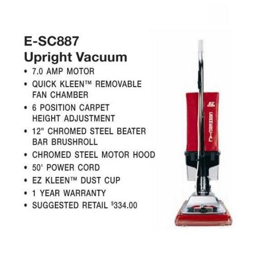 Eureka: E-SC887 Vac, Sanitaire Vacuum 7Amp 12" 50' VGII Dirt Cup - VirtuousWares.Store