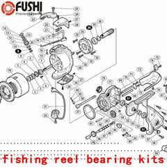 Fishing Reel Ball Bearings Kits For Shimano 02 ultegra 6000pg & 8000pg - VirtuousWares.Store