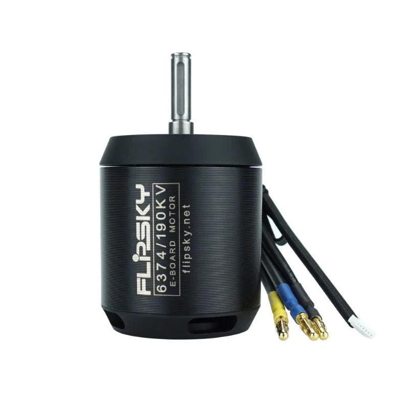 Flipsky 48v Brushless Dc Motor 12S 6374 Belt Electric Skateboard Motor - VirtuousWares.Store