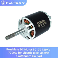 Flipsky Brushless DC motor 80100 130KV 7000W for Electric Bike | - VirtuousWares.Store