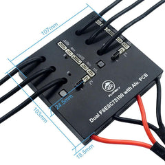 Flipsky Dual 75100 with Aluminum PCB Based on VESC for Electric - VirtuousWares.Store