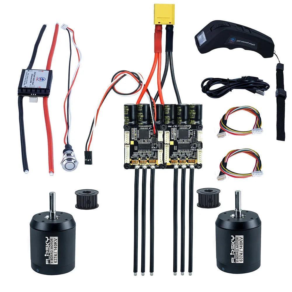 Flipsky Dual FSESC 6.7 MINI and BLDC 6374 Motors Group D10 Electric - VirtuousWares.Store