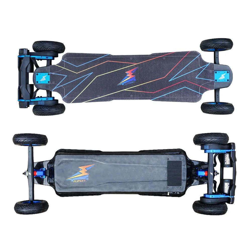 Flipsky Top Speed Durable Carbon Fiber Deck Electric Skateboard Come - VirtuousWares.Store
