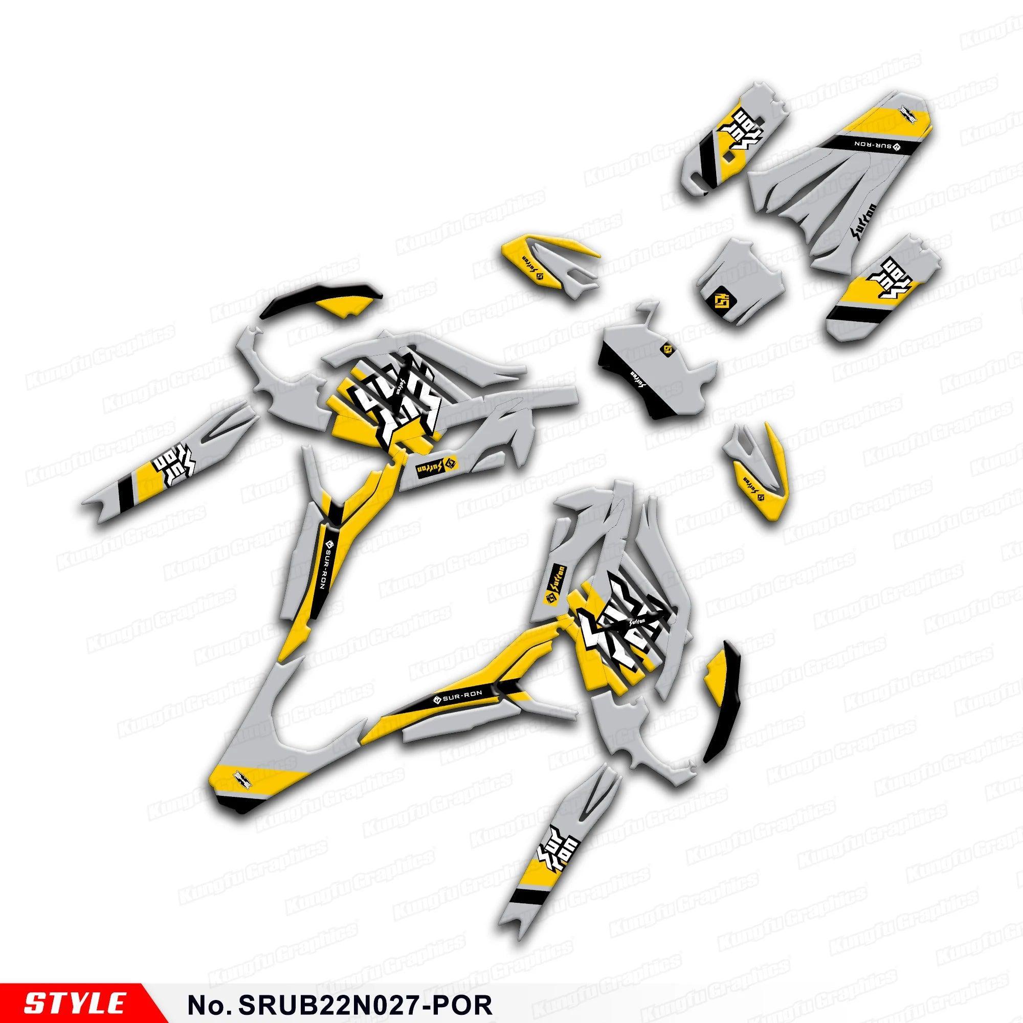 for Sur-Ron Ultra Bee R Sur Ron Surron Stickers Graphics MX Decal Kit, - VirtuousWares.Store