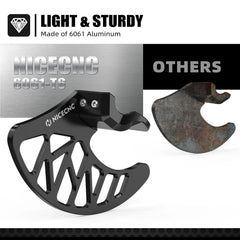 For Surron Front Rear Brake Disc Guard Front Fork Leg Guards For - VirtuousWares.Store