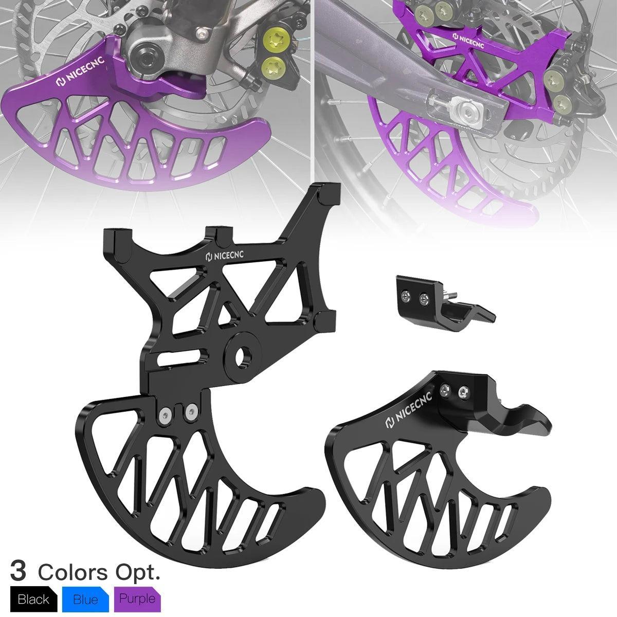 For Surron Front Rear Brake Disc Guard Front Fork Leg Guards For - VirtuousWares.Store