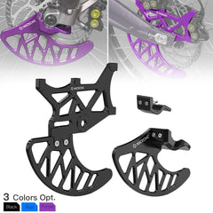 For Surron Front Rear Brake Disc Guard Front Fork Leg Guards For - VirtuousWares.Store