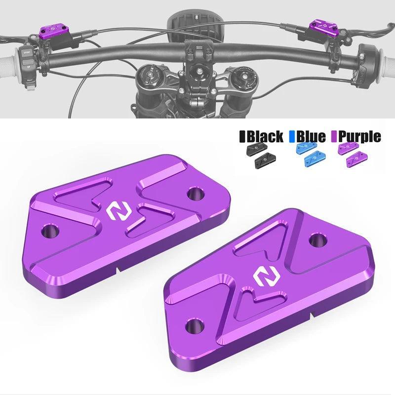 For Surron light bee X Aluminum Front Rear Brake Reservoir Cover Cap - VirtuousWares.Store