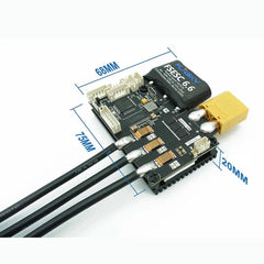 FSESC 6.6 based Upon VESC® 6 with Heat Sink Electric Speed Controller - VirtuousWares.Store