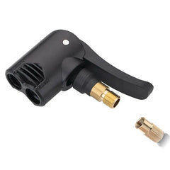 Helpful 2 in 1 Air Compressor Adapter Portable Deflation Valve Presta - VirtuousWares.Store