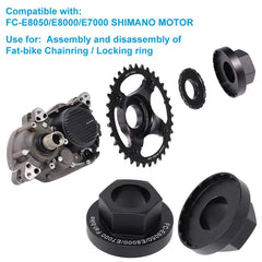 HEPPE Electric Fat Bike Motor Chainring Install and Removal Tool - VirtuousWares.Store