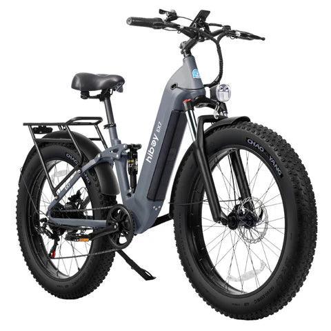 Hiboy EX7 Full Suspension Electric Bike! Ready for Your Next Adventure? Imagine a weekend where adventure calls you to the great outdoors. - VirtuousWares.Store