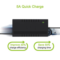 HYTRIDE 42V 5A Lithium Battery Charger 36V 10S 5A Li-ion Battery - VirtuousWares.Store