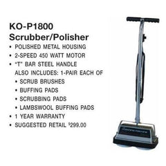 Koblenz: KO-P1800 Polisher, 2 Speed 4.2 Amp W/ Brushes/Pads - VirtuousWares.Store