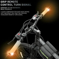 Left & Right Handlebar Grip Wireless Remote Control LED Turn Signal - VirtuousWares.Store