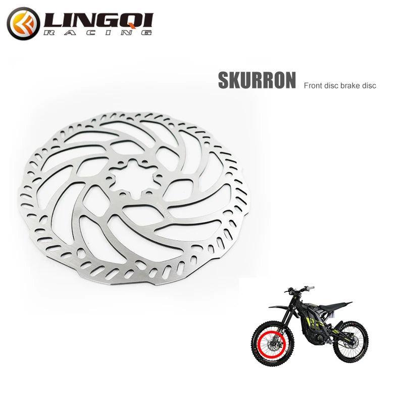 LingQi Dirt Bike Parts Motorcycle Electric Dirty Bike Front Brake Disc - VirtuousWares.Store